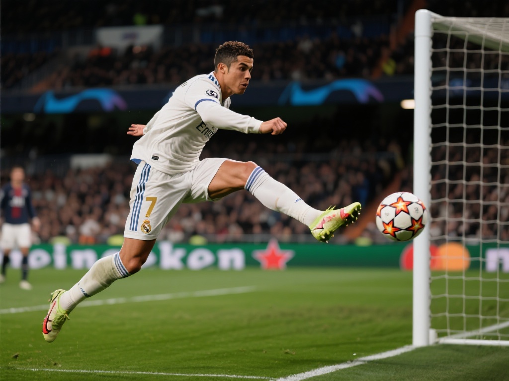 凌空斩绝杀!1.3亿巨星绝境救主 热泪拥安帅振奋皇马 巨星闪耀:能力与压力的碰撞
作为皇马的