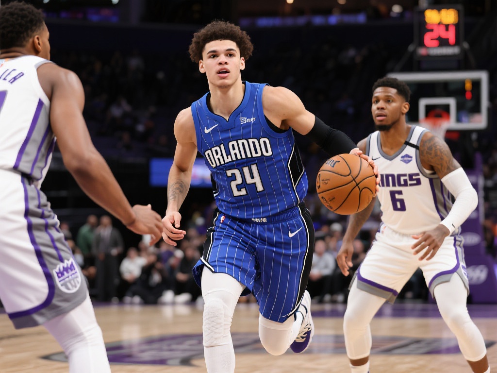 班凯罗全能表现24+6+6,魔术力压国王取胜 年轻的天赋与团队协作在NBA赛场上永远是